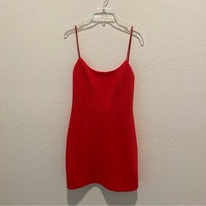 Lulu’s Red Mini Festive Valentine’s Day Dress Size S